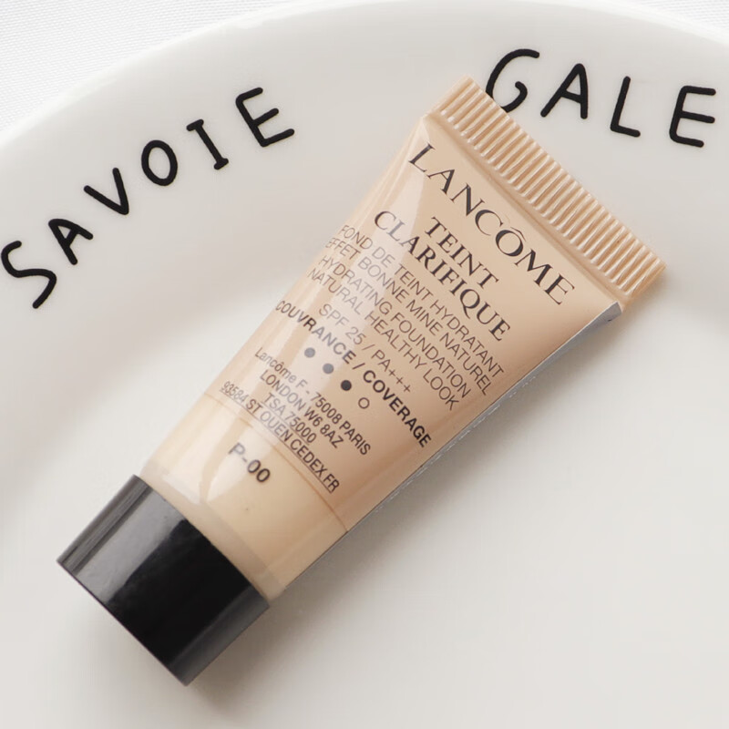 兰蔻（LANCOME）净澈透亮粉底液P-00# 5ml 遮瑕提亮肤色中小样