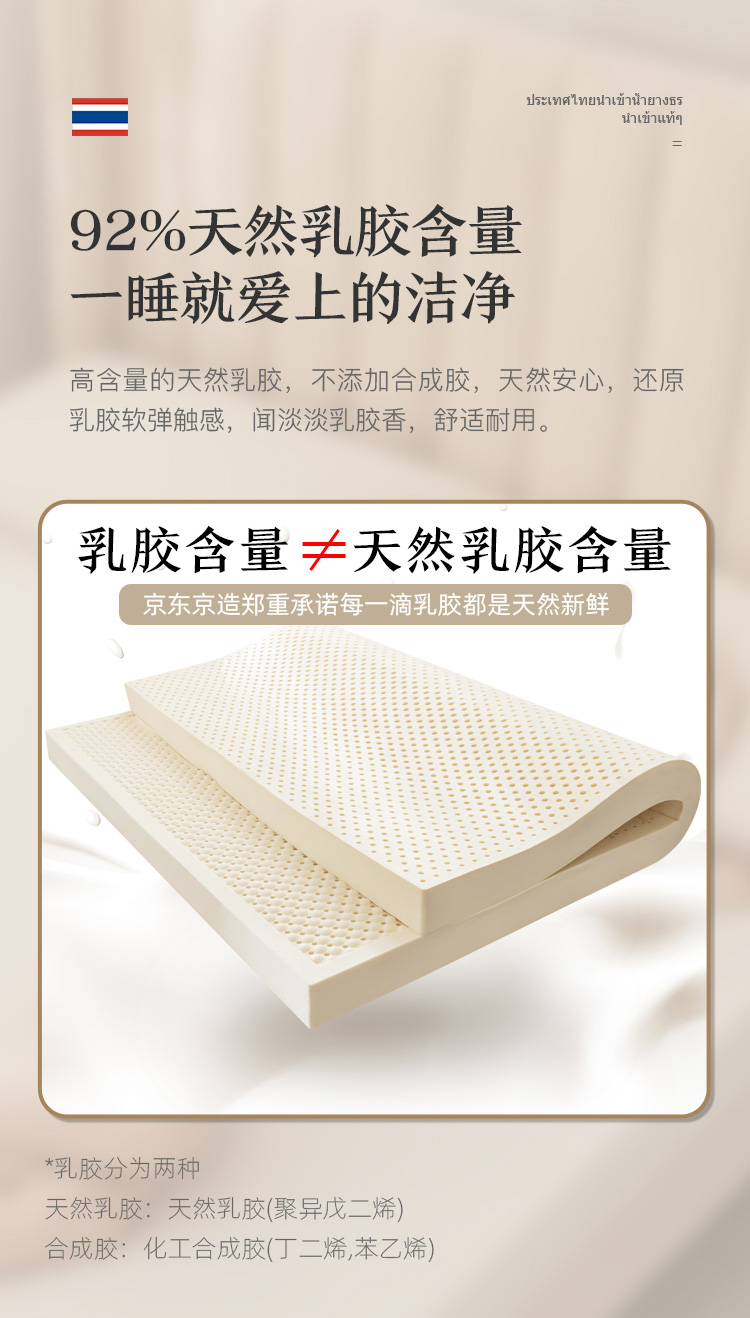 京东京造梦享 泰国天然乳胶床垫独家揭秘评测真相,不看后悔!