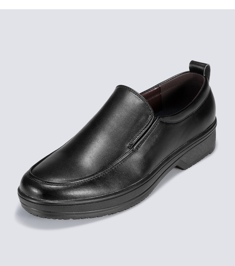 Рабочая обувь Chuwang Chef Shoes, мужская, нескользящая, водостойкая, маслостойкая, для кухни и отеля, из кожи, модель 6222