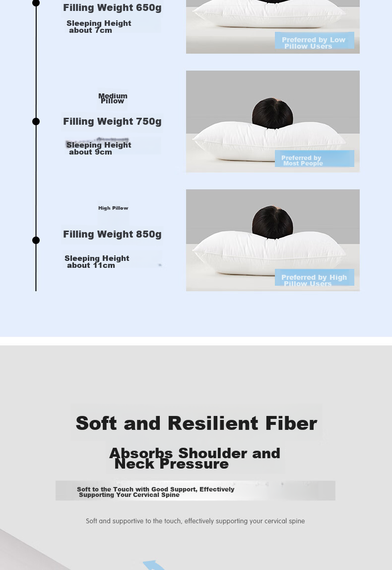 Подушка BEYOND Home Textile, 48*74 см, набор из 2 штук, с вышивкой, средняя, хлопок, полиэстер
