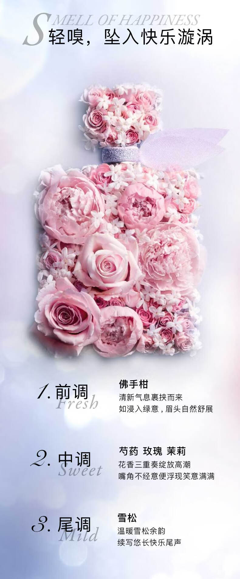 兰蔻（LANCOME）美丽人生香水4ml无喷头Q版香水 旅行装中小样