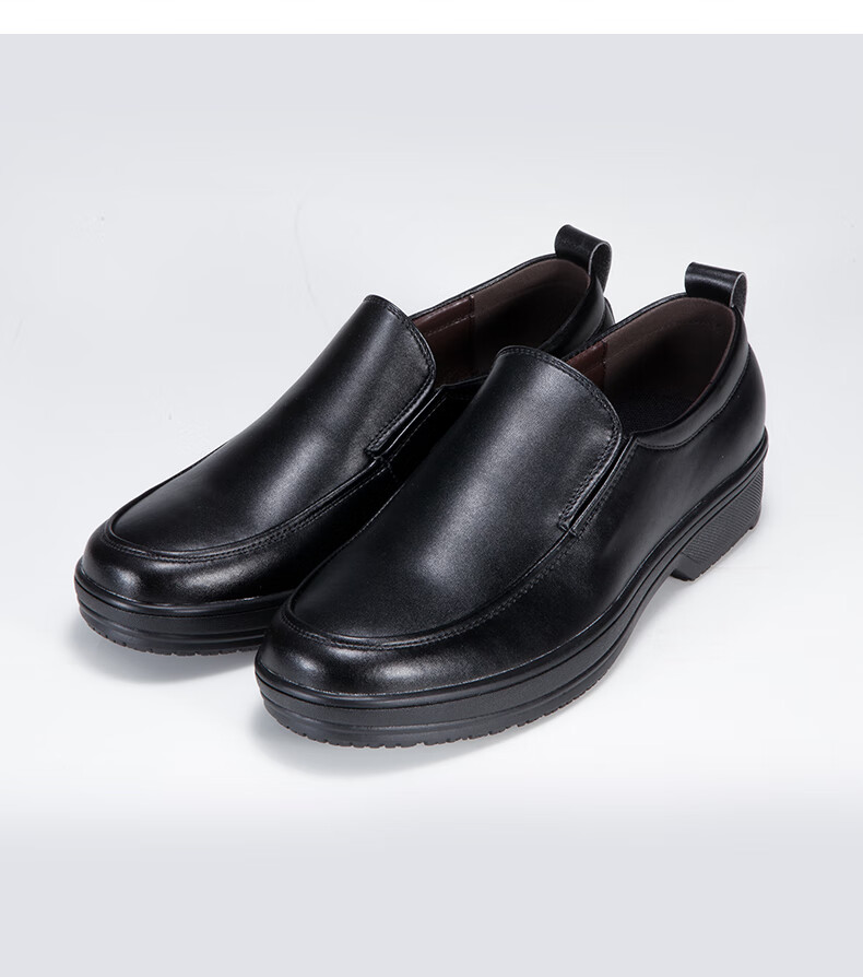 Рабочая обувь Chuwang Chef Shoes, мужская, нескользящая, водостойкая, маслостойкая, для кухни и отеля, из кожи, модель 6222