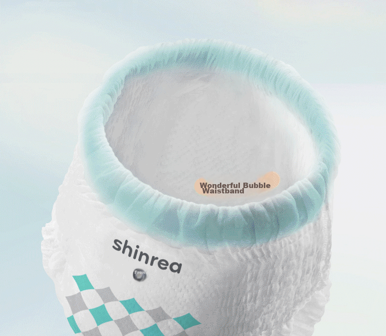 Подгузники-трусики Shinrea Wonderful Journey, размер L, 8 шт., для ночного использования