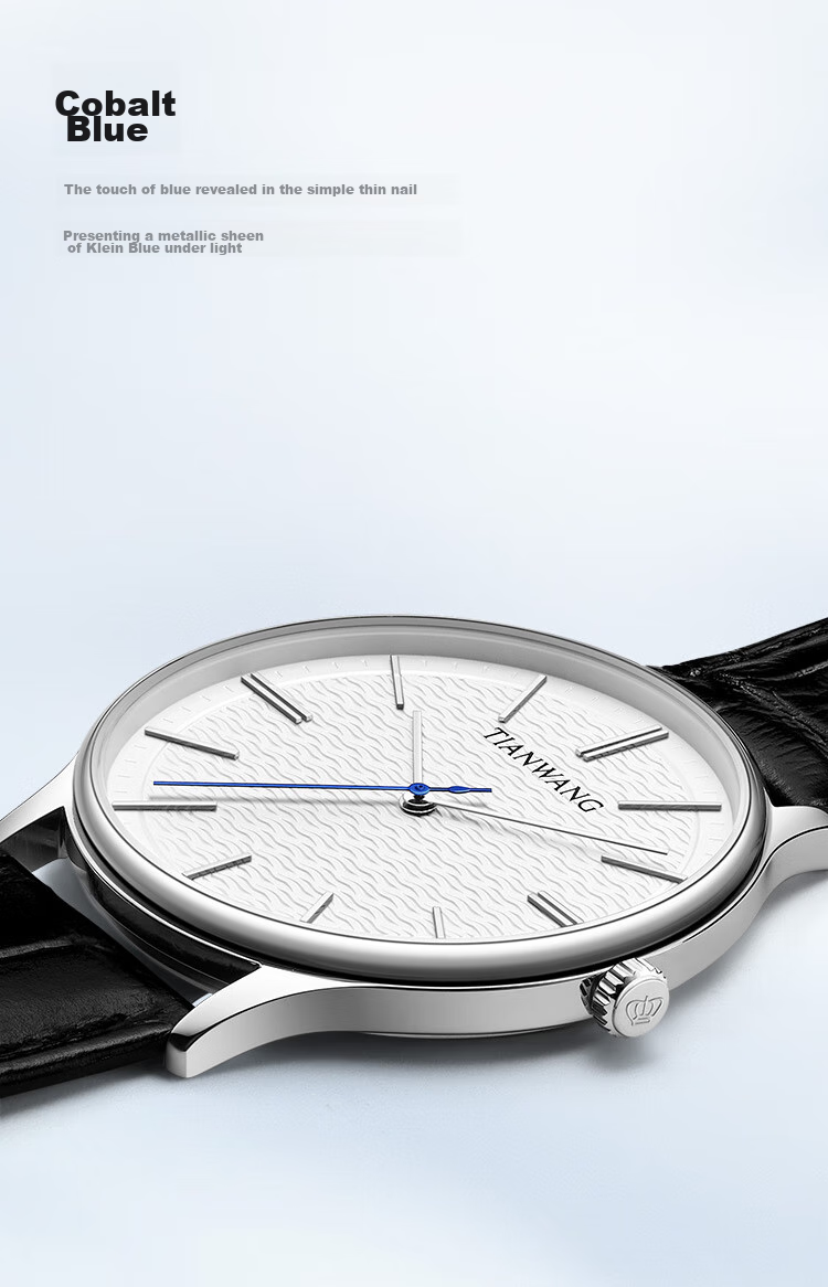 Мужские кварцевые часы TIAN WANG Canghai Series GS31331S.LB.W