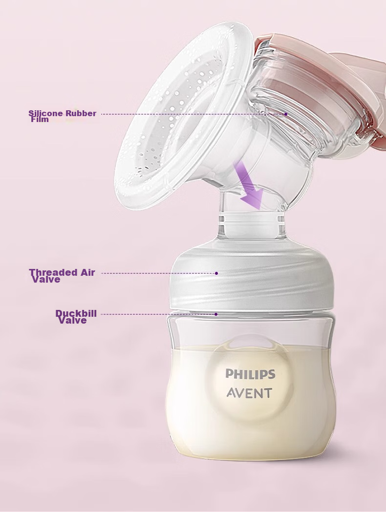 Молокоотсос AVENT Double-Sided Fully Automatic Breast Pump Portable Painless Massage Electric Milk Extractor