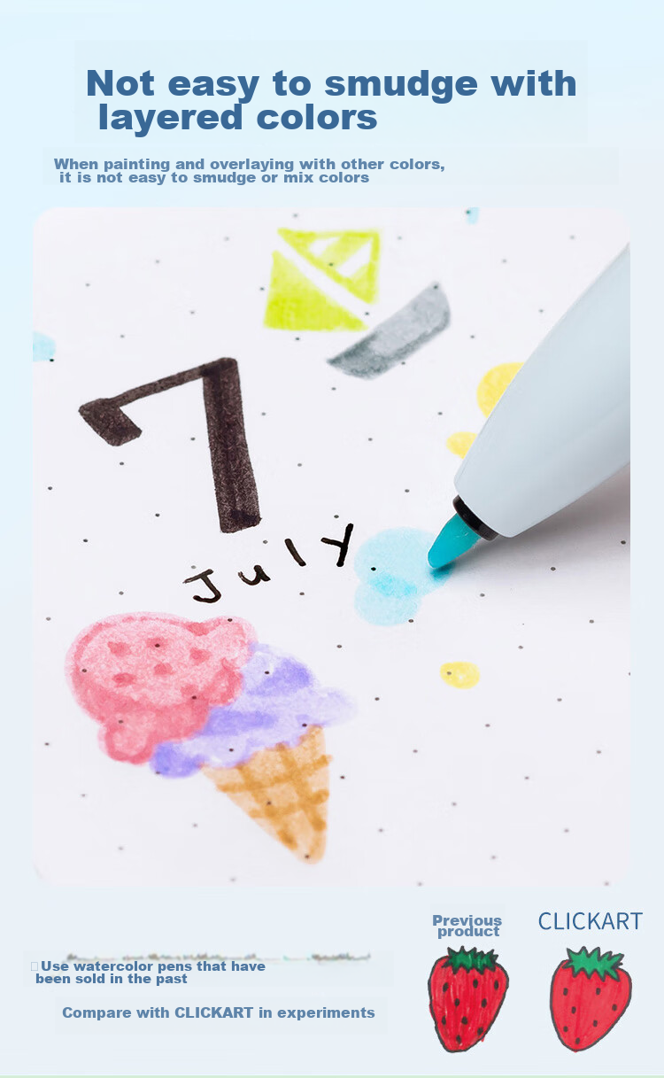 Ручка-маркер ZEBRA Art Dot WYSS22, розовый, одноразовая, для рисования и скетчинга, 0.6 мм