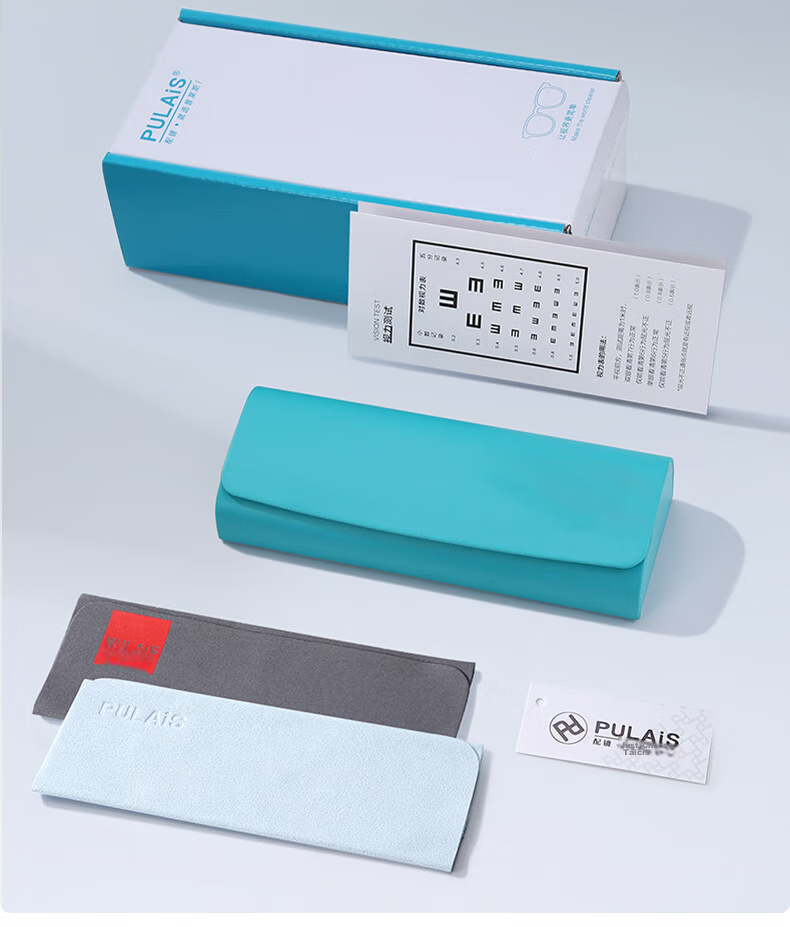 Очки для чтения Pulais 8092, антибликовые, с защитой от синего света, унисекс, черные, 2.5 диоптрии