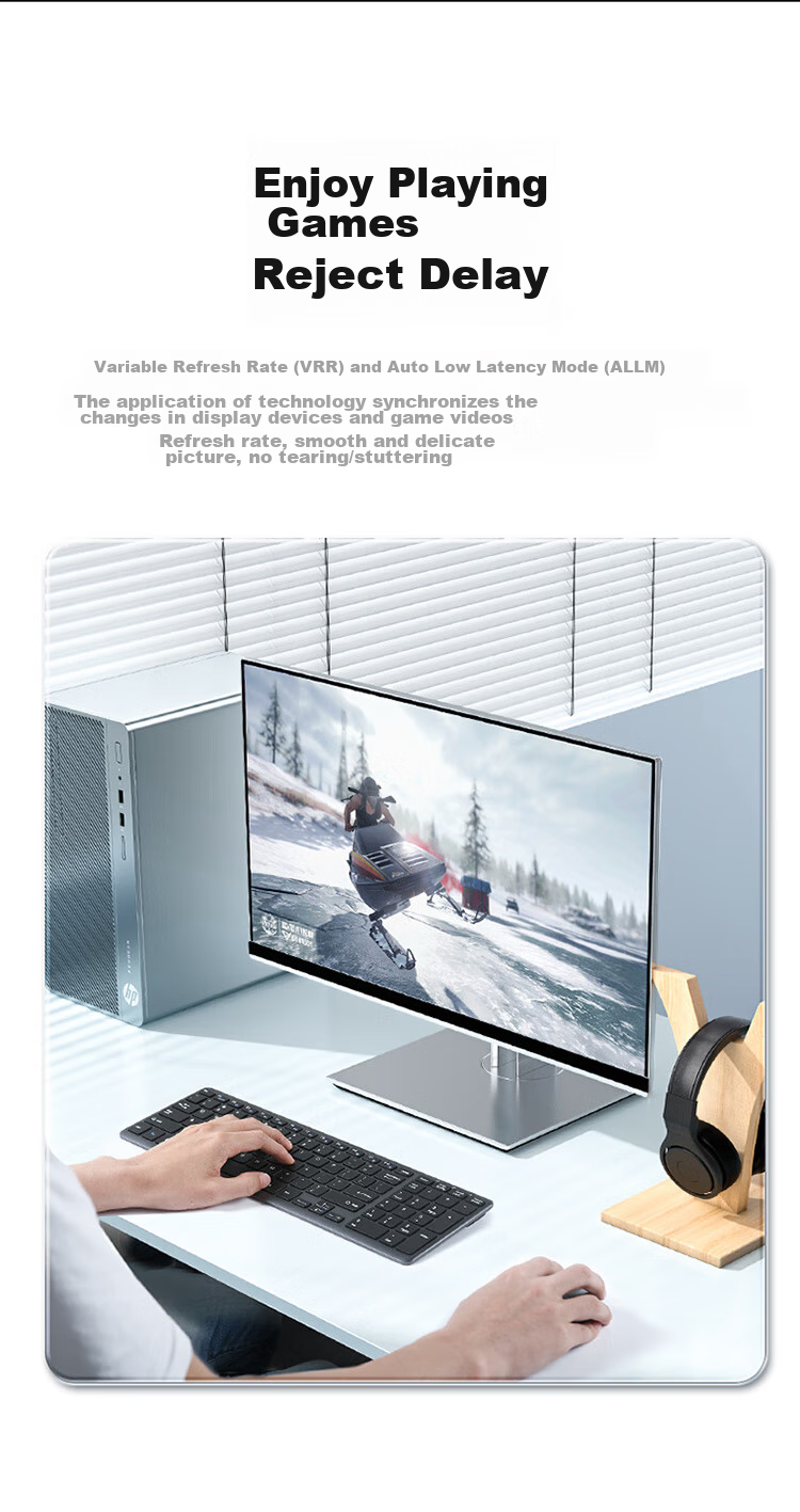 Кабель HDMI Shengwei версии 2.1, 1 метр, 8K 60Hz 4K 240Hz, для ноутбуков, ТВ-приставок, мониторов, проекторов, AHH4010G, совместим с HDMI 2.0