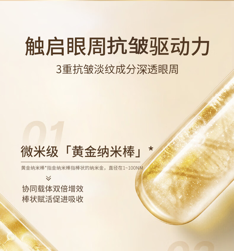 透真黄金蛇毒肽眼膜贴60片(补水保湿  改善眼浮肿 淡化细纹黑眼圈眼）
