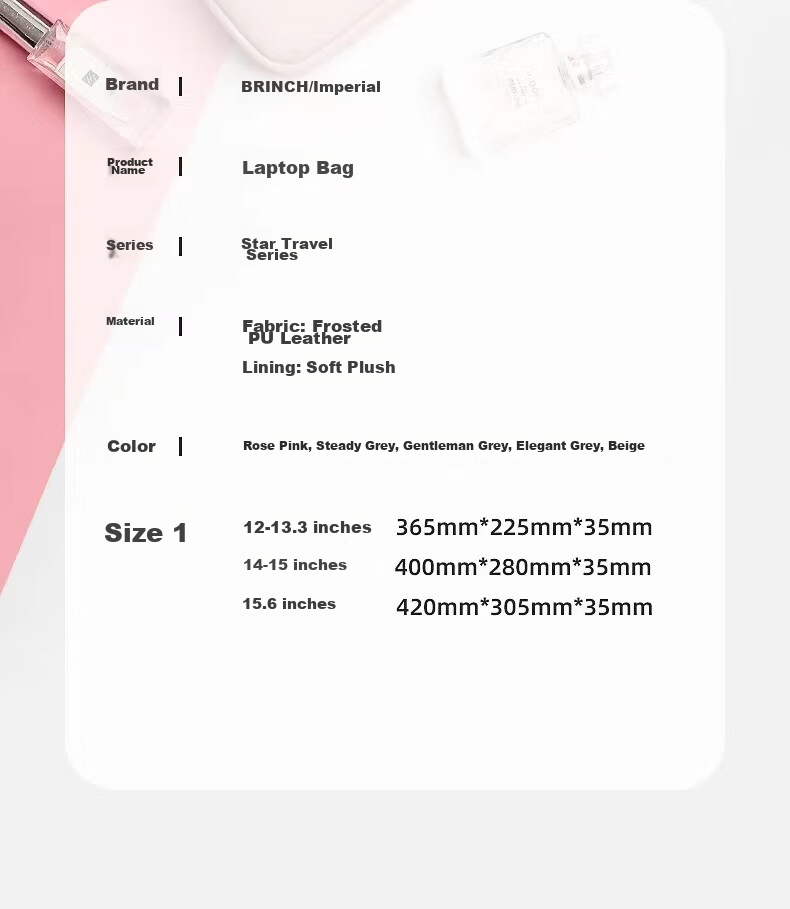 BRINCH Женская сумка для ноутбука, 14/15 дюймов, для Xiaomi, Huawei, Lenovo, сумка для ноутбука с ручкой