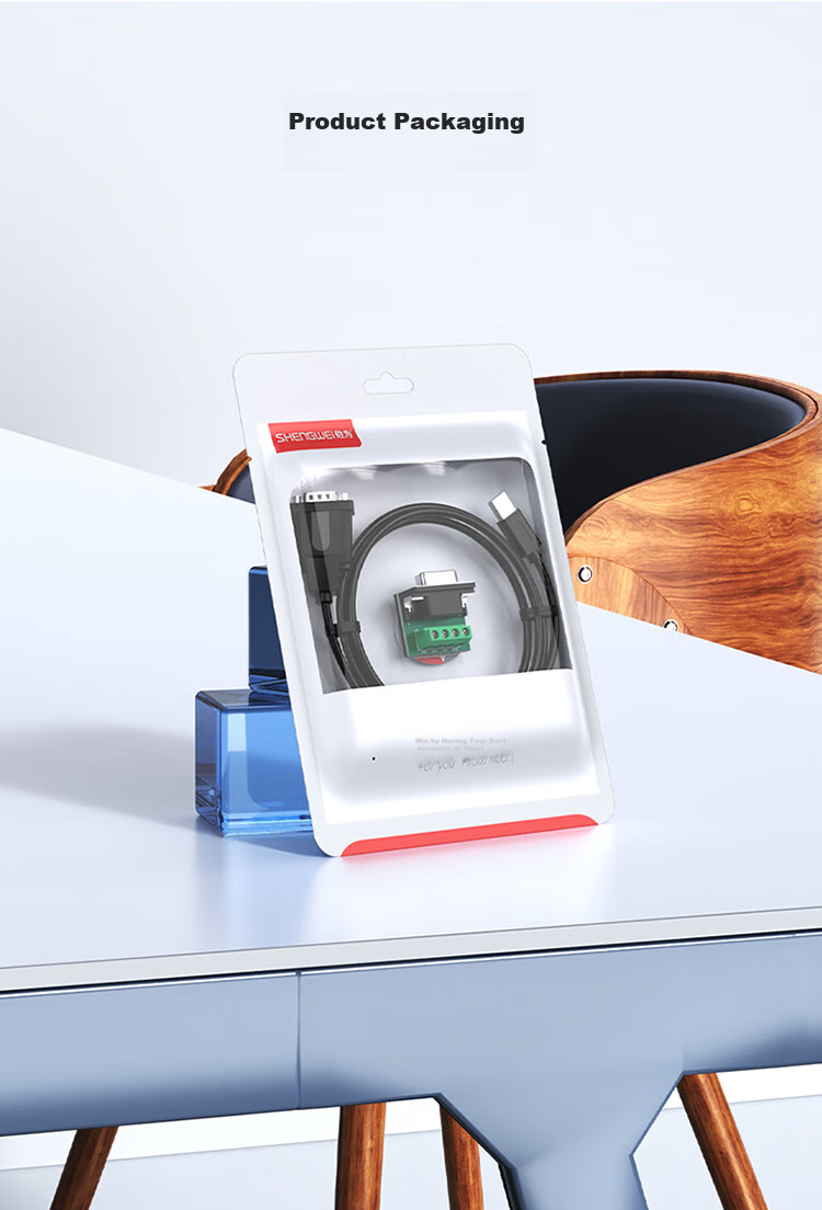 Кабель Shengwei USB to RS485, 1 метр, AML2010G, промышленный