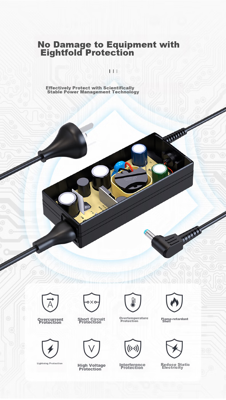 Зарядное устройство для ноутбука Elei, 90W, 19V 4.74A, разъем 5.5*1.7 мм, для Acer