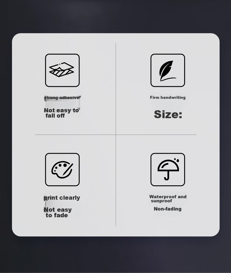 Наклейки для маркировки основных средств Befon, идентификационные карты, этикетки для оборудования, самоклеящиеся офисные принадлежности, 50 листов, 400 наклеек, 0562