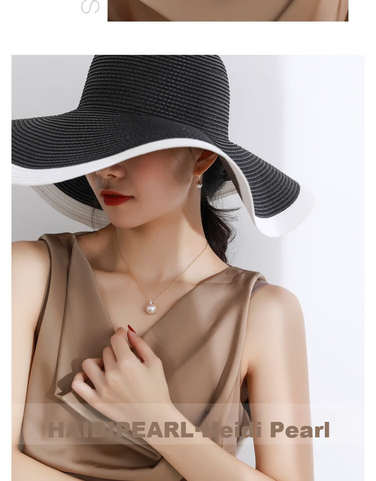 Жемчужное колье Haidi 18K Gold 12-13 мм, пресноводный жемчуг, сертификат, подарок девушке