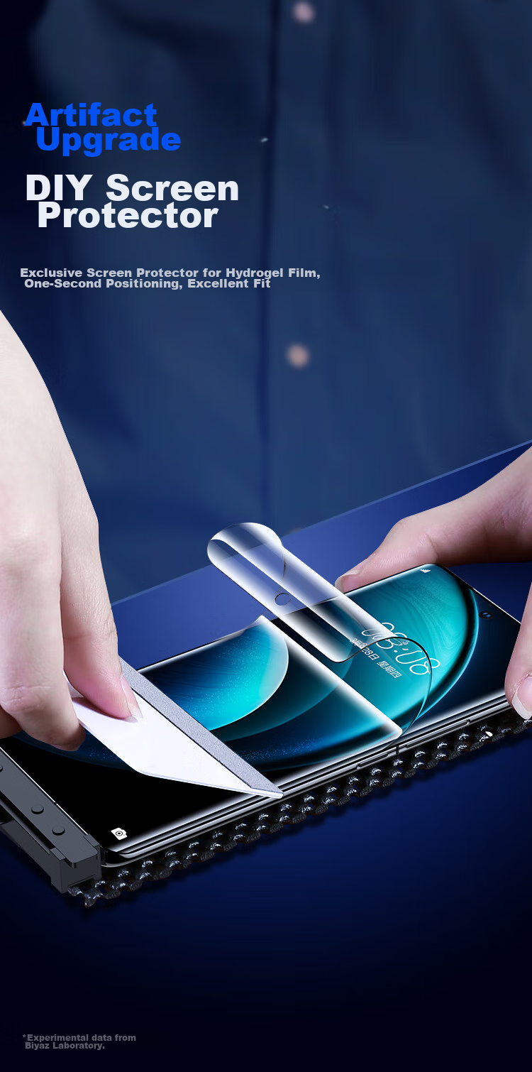BIAZE Защитная гидрогелевая пленка для Vivo X100 Ultra, 2 шт., полноэкранная, противоударная, антиотпечатки