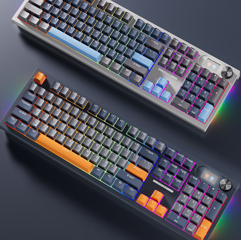 Механическая игровая клавиатура Langtu LT104, проводная, с подсветкой, для ПК и ноутбуков, белая
