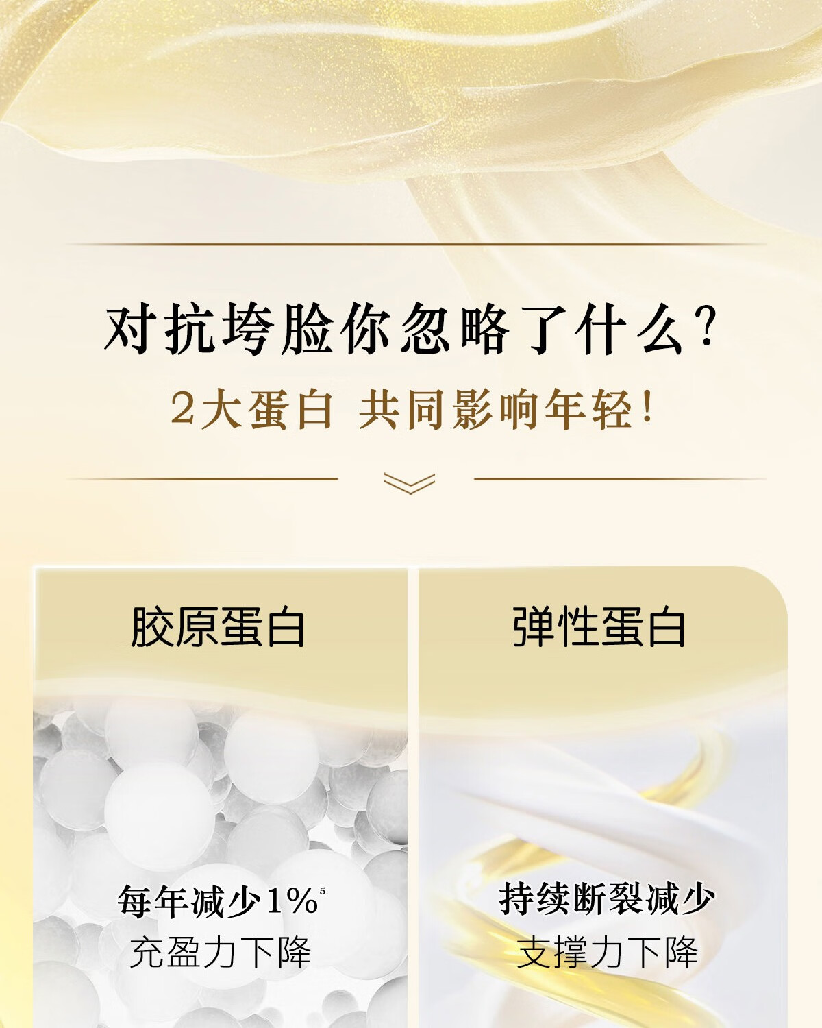 羽西鎏金面霜5ml玻色因护肤品抗皱 体验装女神节礼物