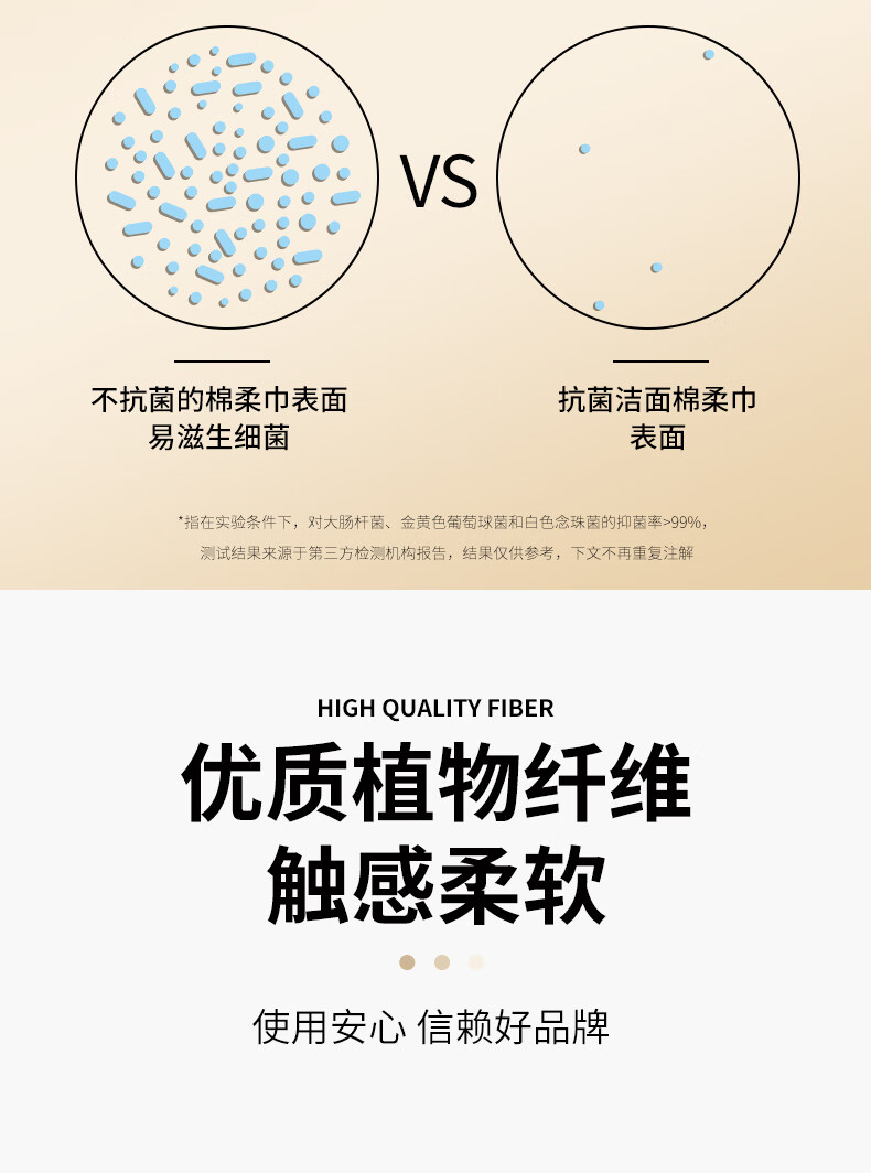 秦观（QINGUAN）一次性洗脸巾卷装网纹棉柔巾母婴适用干湿两用洁面巾擦脸巾黑魔法（80片/包20*20cm210克）