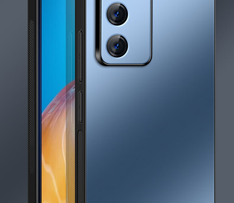 Чехол для Huawei P40, Shangsu, AG матовый, с защитой камеры, черный