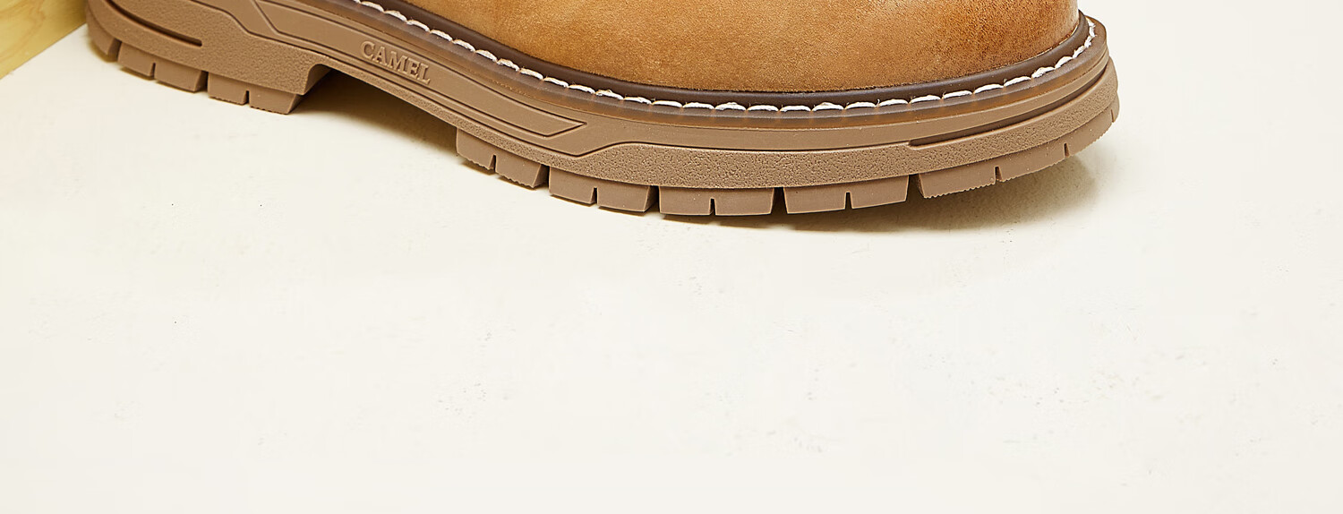 Мужские ботинки CAMEL, низкие, кожаные, повседневные, модель G15A076064, цвет Camel, размер 42