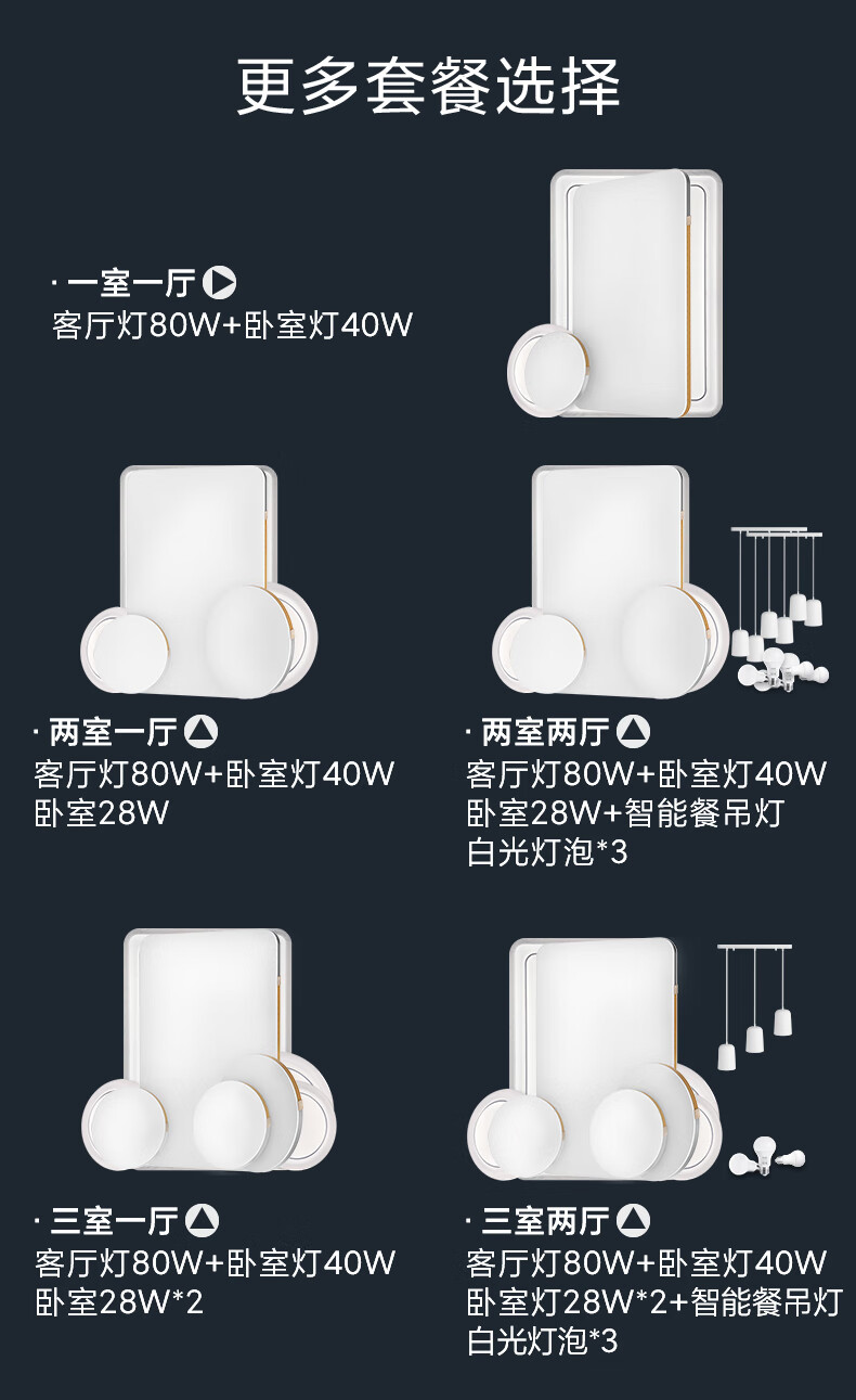 智睿小米智能北欧吸顶灯LED米家app超薄方圆形卧室客厅灯具【40W】