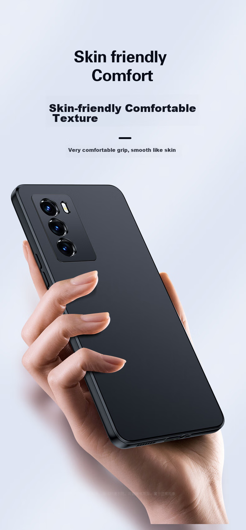 BIAZE Чехол для Vivo IQOO Neo5S, защитный чехол для IQOO Neo5S, полное покрытие, защита от ударов, тонкий, матовый, приятный для кожи, мягкий чехол JK119, черный