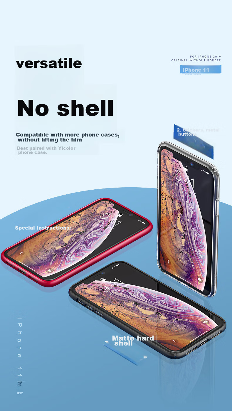 Защитное стекло ESR для Apple iPhone 11 Pro Max / XS Max, прозрачное, закаленное стекло, защита от царапин и отпечатков пальцев