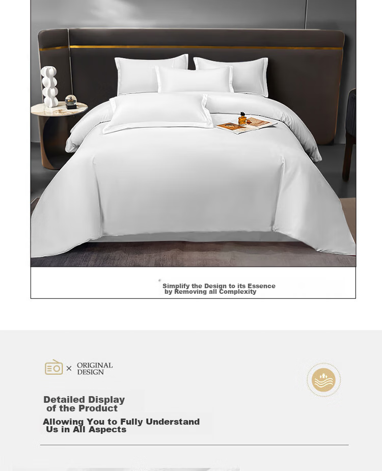 ZiiU Комплект постельного белья Pure White, 4 предмета, размер 1.8м, цвет белый