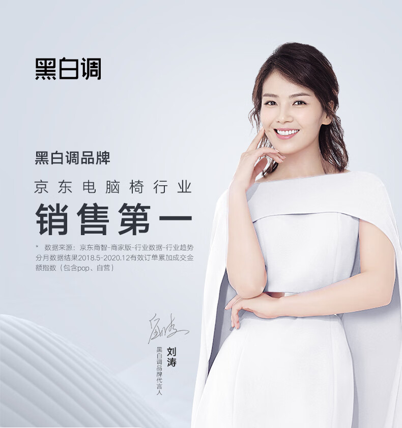 黑白调 (Hbada) 电脑椅 办公椅 小户型会议书房椅 学生椅蛋壳椅 简约 灰色145GM