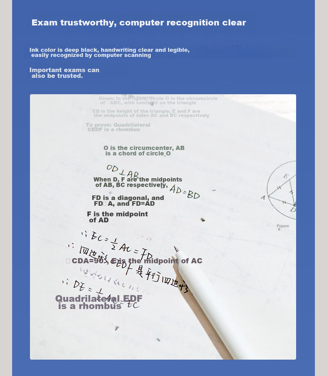 Набор стержней для гелевой ручки KACO Yage KEFILL, 0.45 мм, черные, 10 шт.