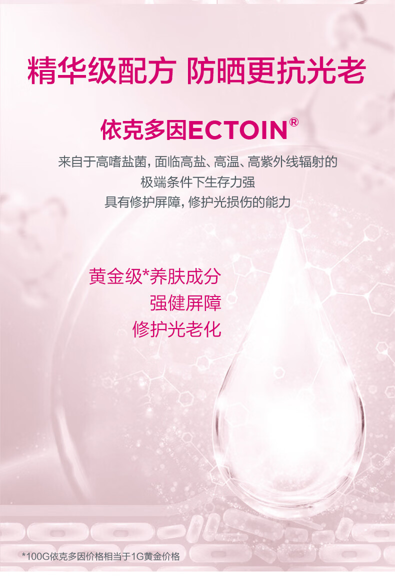 优佳（Ultrasun）小粉瓶防晒乳SPF30 PA+++ 30ml 敏感肌清爽不油腻 瑞士原装进口
