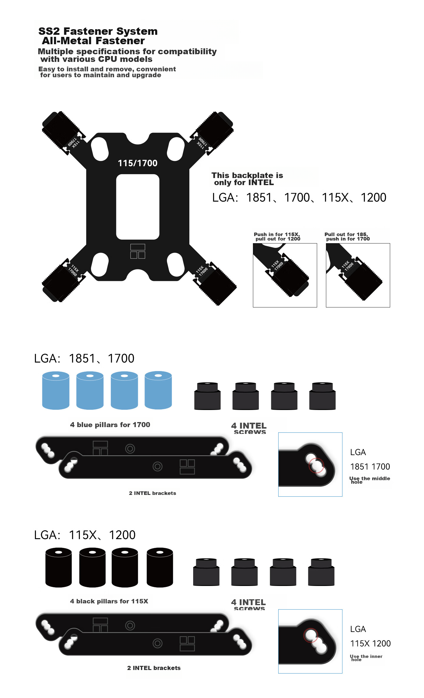 Воздушный кулер Thermalright Peerless Assassin 140 BLACK, AGHP GEN4.0, двухбашенный, черное покрытие, PA140 BLACK