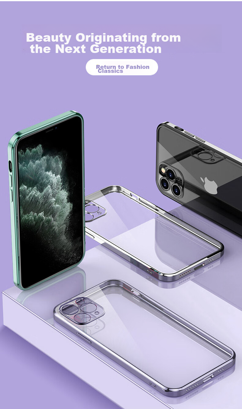 Чехол PISEN для iPhone 11 Pro Max, прозрачный, противоударный, с защитой от падений и отпечатков пальцев