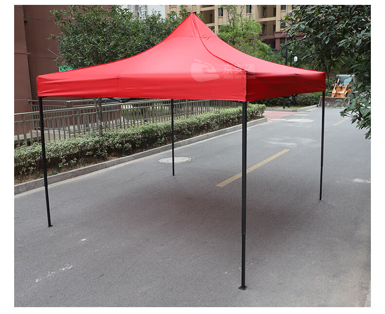 Красный тент Jingantong 3x3м