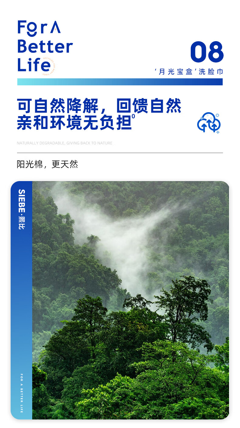 熙比月光宝盒洗脸巾女一次性特大特厚抽取式擦脸棉柔巾 3盒25*35cm/片