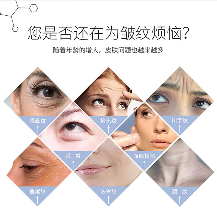 同仁堂抗皱面霜抗皱紧致提拉六胜肽多肽淡化细纹皱纹法令抬头纹男女50g