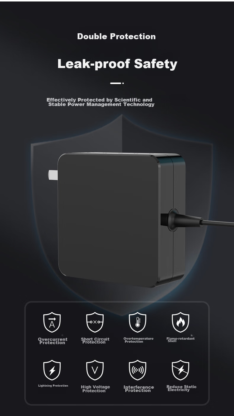Зарядное устройство Elei GaN, 280 Вт, 20 В 14 А, для ноутбуков ASUS ROG Moba6plus G713R, адаптер питания, 6.0 * 3.7