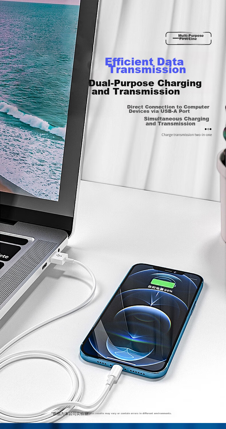 Кабель Chaofan для Apple Lightning, 0.25 метра, белый, для быстрой зарядки iPhone 14/13/12/11/X/8/7/6/Plus, наушников, USB-зарядного устройства