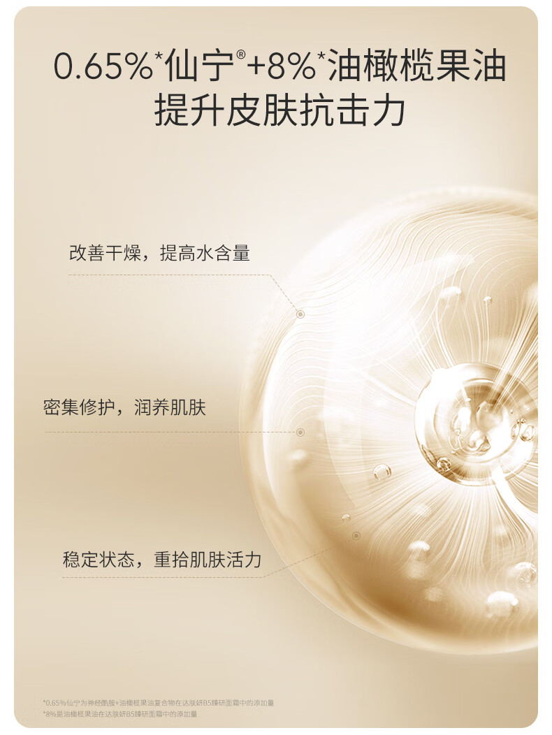 达肤妍09系列B5臻研面霜补水保湿舒缓修护清爽滋润