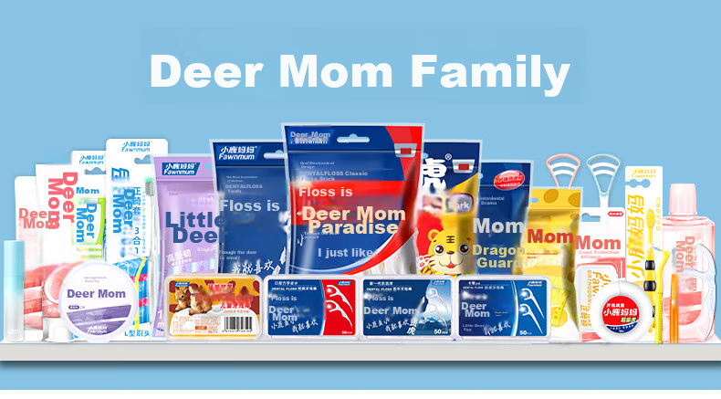 Зубная нить FAWNMUM Ultra-Fine Dental Floss Picks, 600 шт.