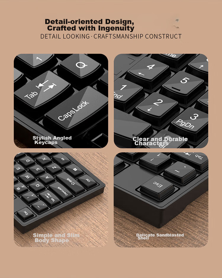 Клавиатура SAMA K130 USB, проводная, черная, для офиса и дома