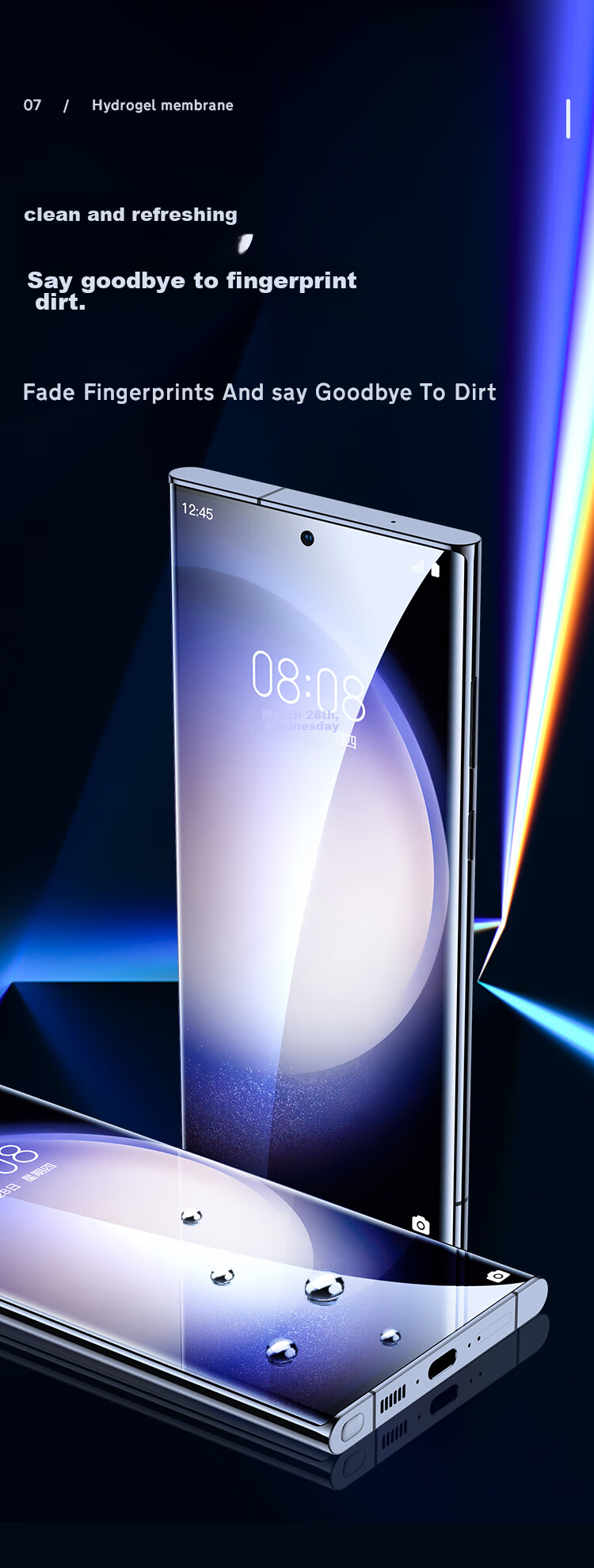 Гидрогелевая пленка для Samsung S23 Ultra
