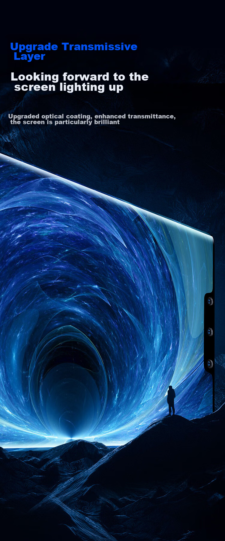 Защитная гидрогелевая пленка BIAZE для Huawei Mate 30 Pro / 30E Pro, полноэкранная, HD, защита от отпечатков пальцев, 2 шт.