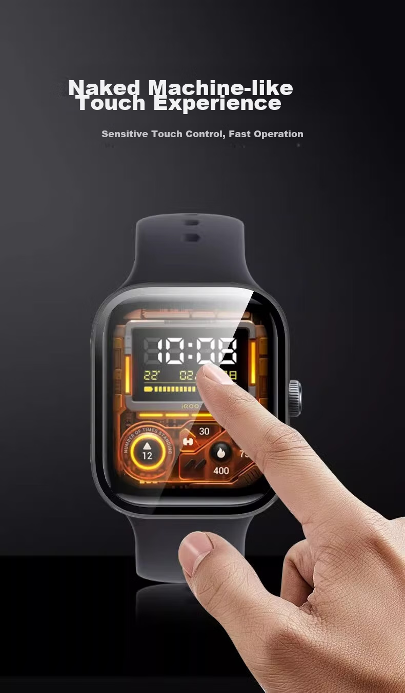 Защитный чехол-пленка для часов vivo Watch GT, полноразмерный, прозрачный, противоотпечатковый, закаленное стекло