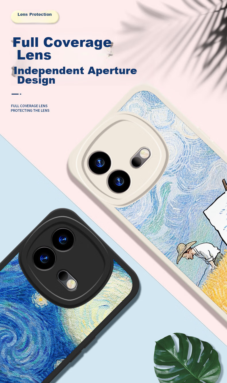 Чехол Bashidai для IQOO Neo8 / Neo8 Pro, силиконовый, с рисунком, черный, с защитой от падения и отпечатков пальцев