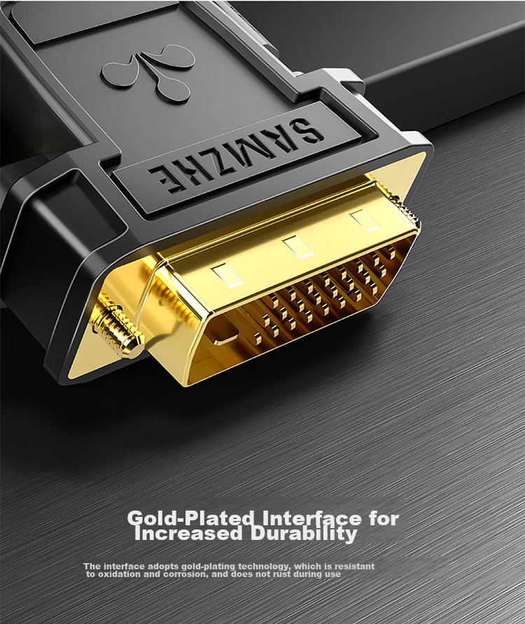 Переходник SAMZHE DVI-D (24+1) Male на HDMI Female ZH-340