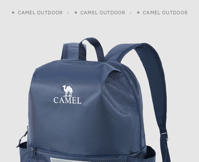 Складной рюкзак CAMEL, большой вместимости, для деловых поездок, ручная кладь, для коротких поездок, фитнес, синий