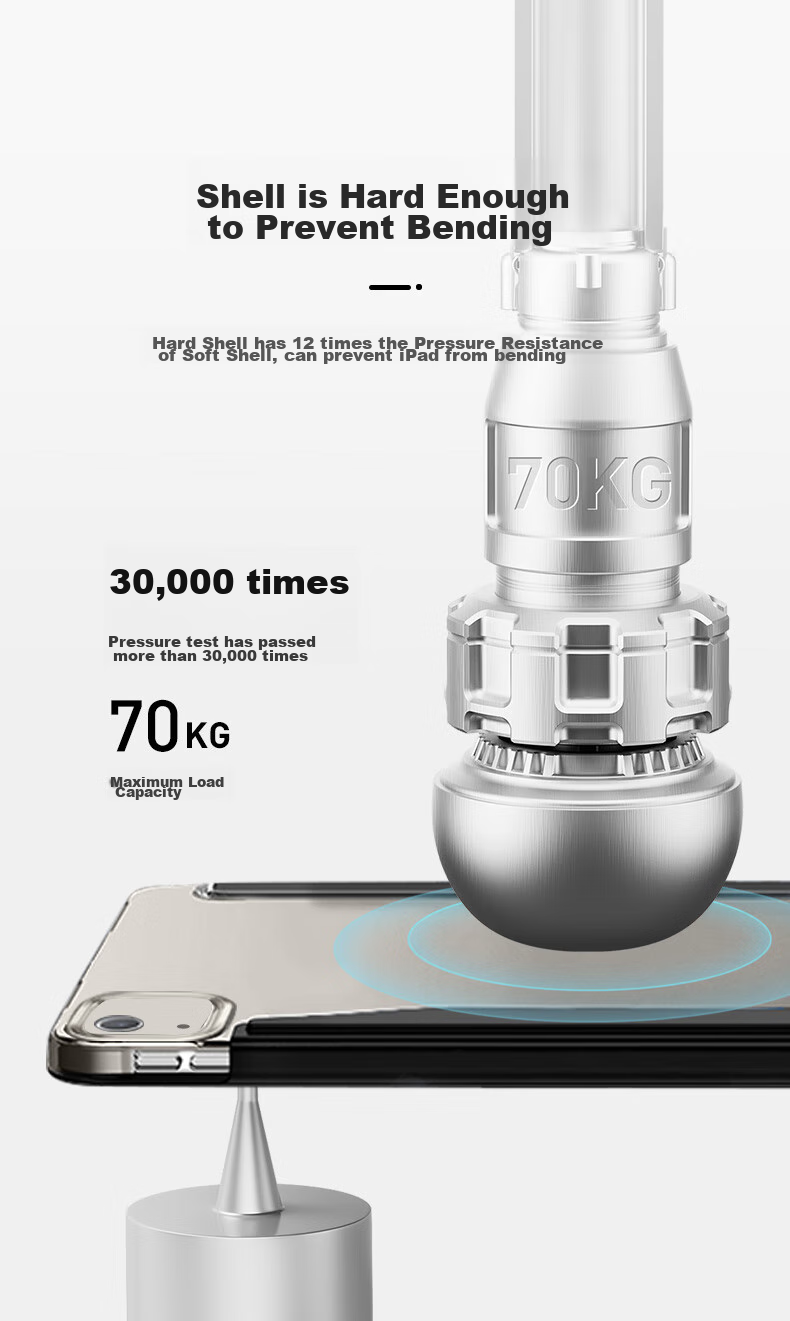 Чехол ESR для iPad Air 13 (2024/2025) / iPad Pro 12.9 (2021/2022), тонкий, противоударный, черный