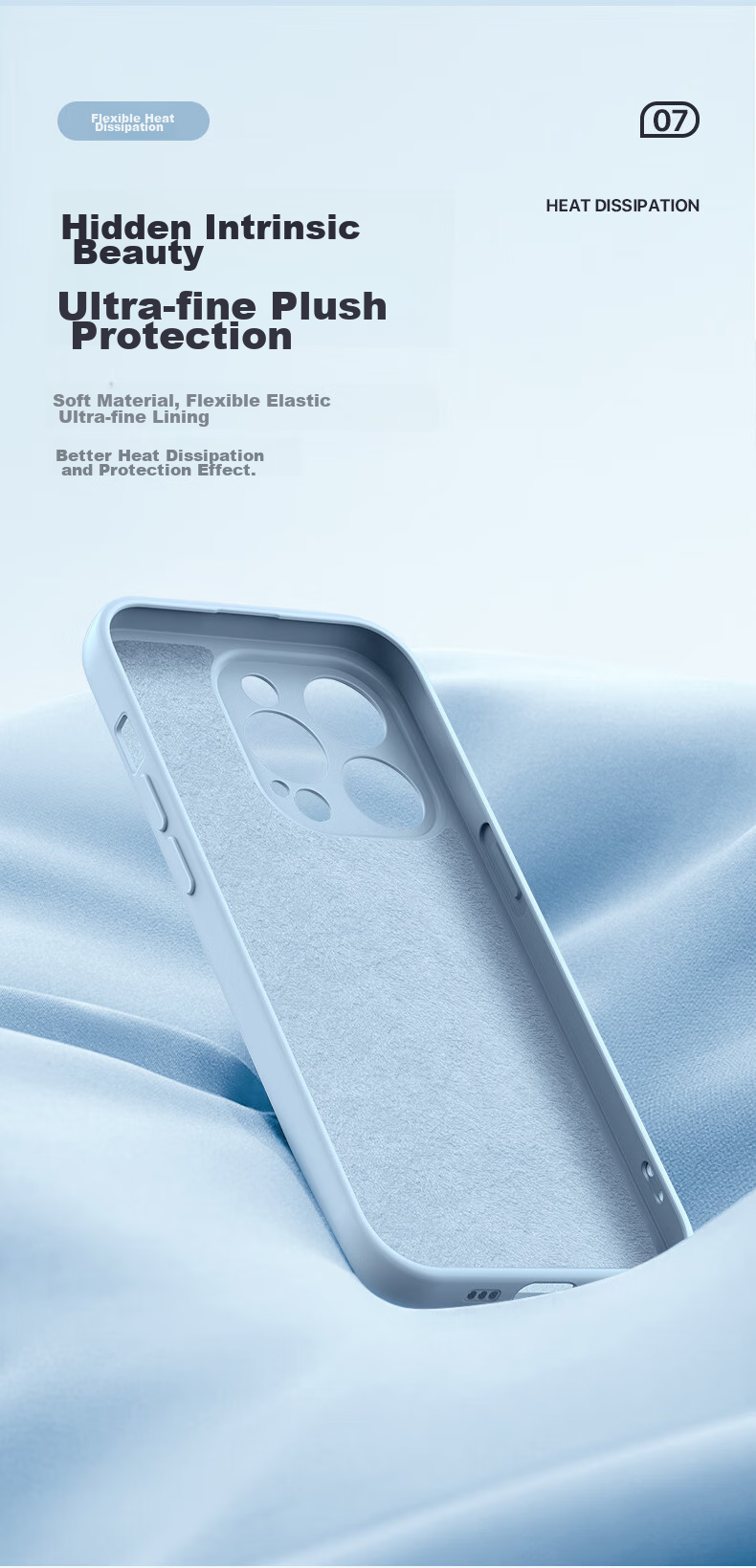Чехол PISEN для iPhone 14 Plus, гибкий жидкий силикон, полная защита, противоударный, ультратонкий, приятный для кожи, с прямым краем, черный