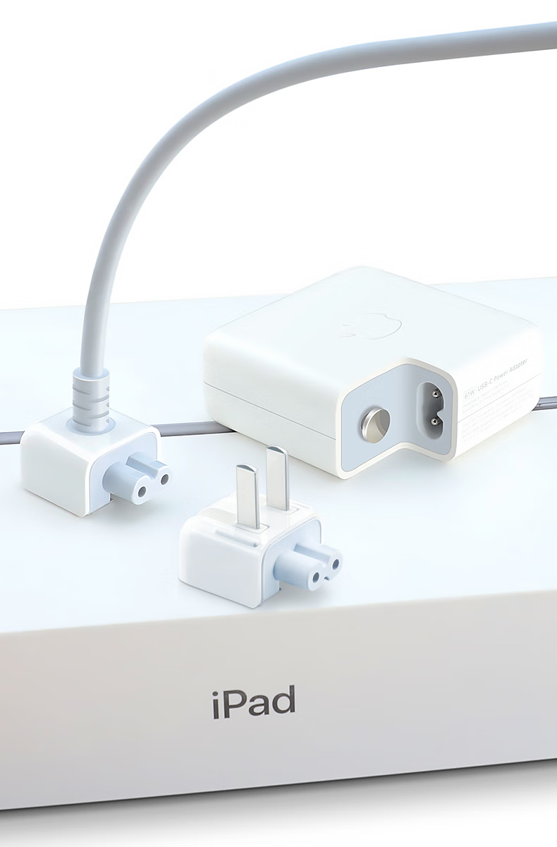 Зарядное устройство Mryc для Apple MacBook Air/Pro, универсальный адаптер питания, совместимый с iPad, версия для Китая, стандартная вилка